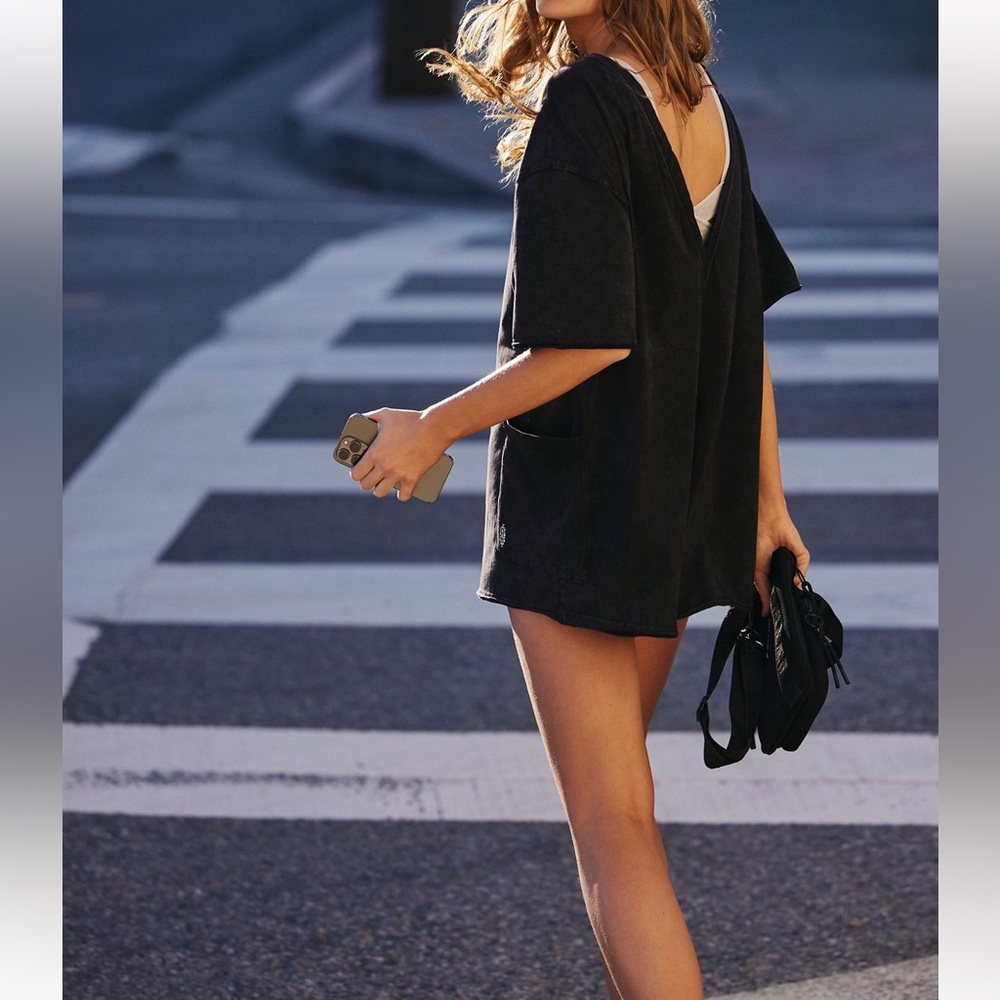 FP Movement by Free People Black Jumpsuit